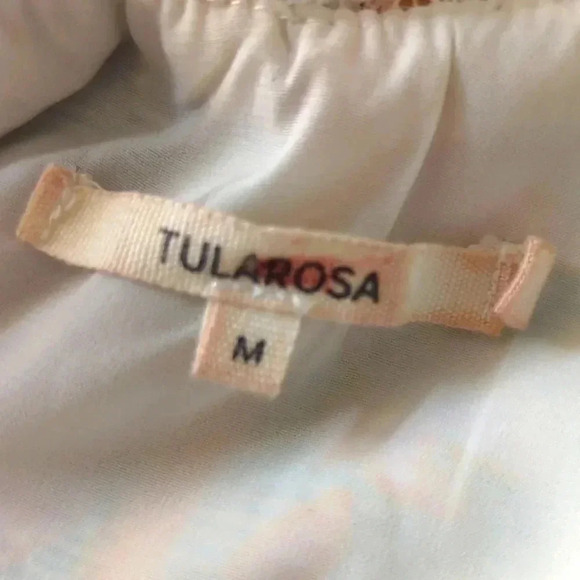 Tularosa Monroe Floral Stripe Halter Maxi Dress - Picture 7 of 9